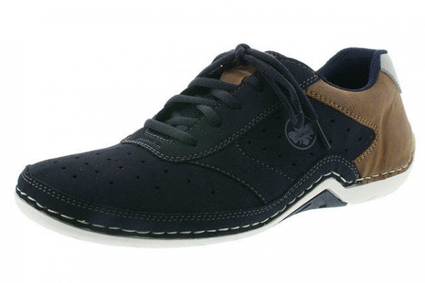 Rieker FSK Herren Halbschuhe Blau Marine