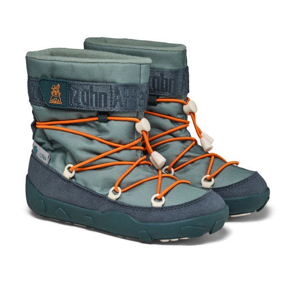 Affenzahn Schneestiefel Vegan Snowy Hase GRÜN