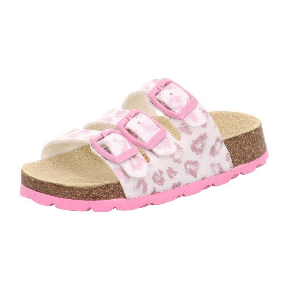 Superfit Schuh Textil \\ FUSSBETTPANTOFFEL WEISS/KOMBI