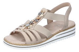 Rieker FSK Damen Sandalen BEIGE