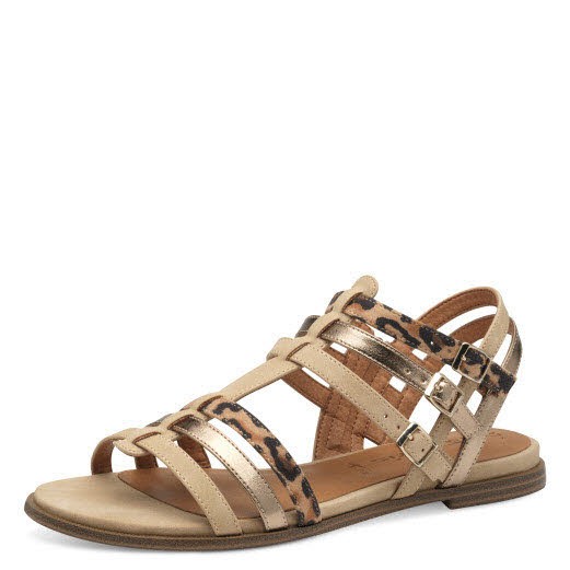 Tamaris Women Sandals BEIGE/KOMBI