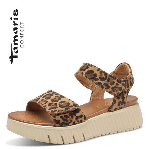 Tamaris Comfort Women Sandals BRAUN KOMBI