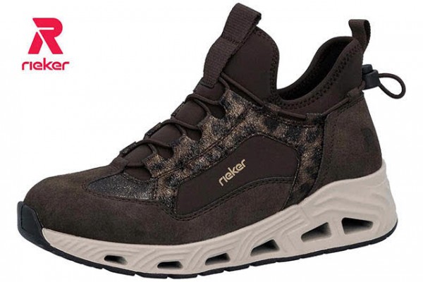 Rieker HWK Damen Halbschuhe BRAUN