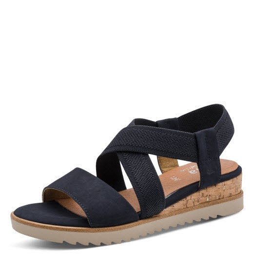 Jana Soft Line Da.-Sandalette BLAU - Bild 1