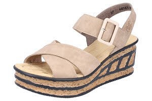 Rieker FSK Damen Sandalen BEIGE