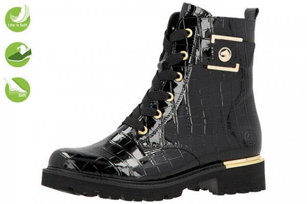Remonte Stiefelette Schwarz