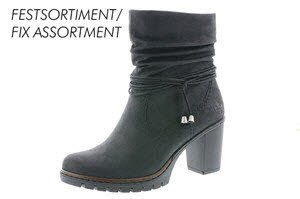 Rieker HWK Damen Stiefel SCHWARZ