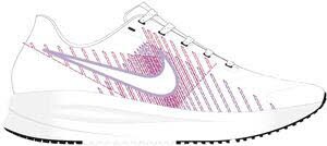 Nike Run Defy Women"s Road Run WEISS