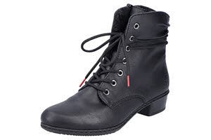 Rieker HWK Damen Stiefel schwarz