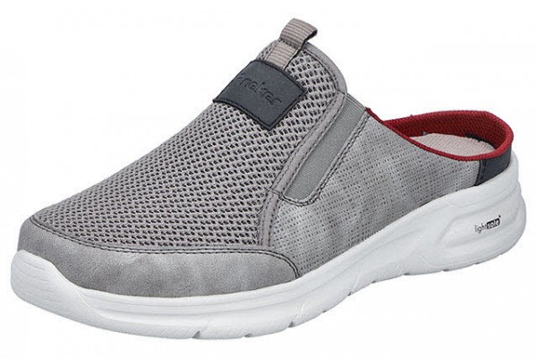 Rieker FSK Herren Halbschuhe grau