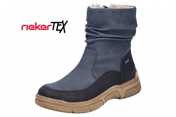 Rieker HWK Damen Stiefel SCHWARZ