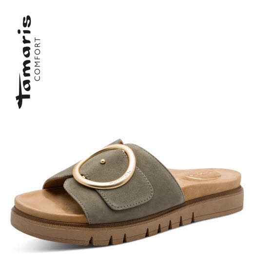 Tamaris Comfort Women Slides GRÜN - Bild 1