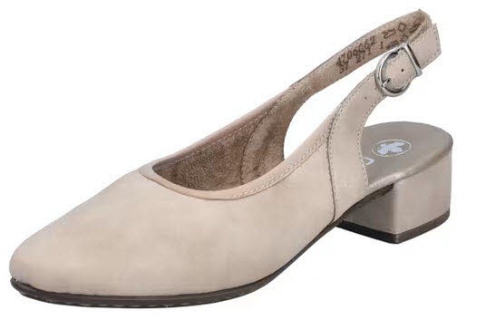 Rieker FSK Damen Halbschuhe BEIGE