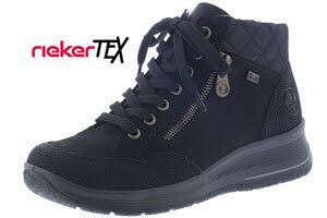 Rieker HWK Damen Stiefel SCHWARZ