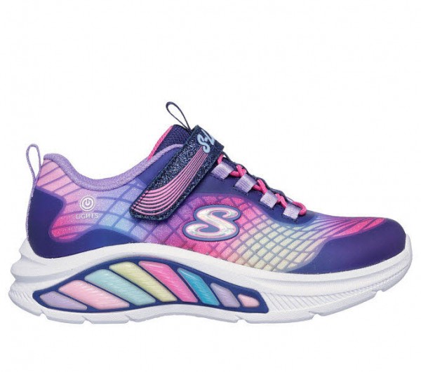 Skechers RAINBOW CRUISERS - RAINBOW REFLECTIN LILA BUNT