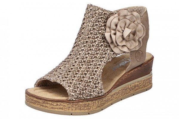 Rieker FSK Damen Sandalen BEIGE