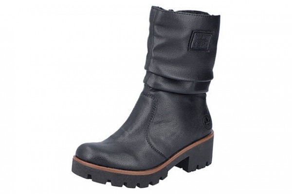 Rieker HWK Damen Stiefel SCHWARZ