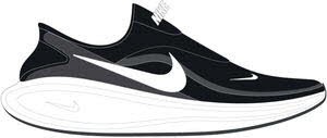Nike Revolution 8 EasyOn Men"s SCHWARZ