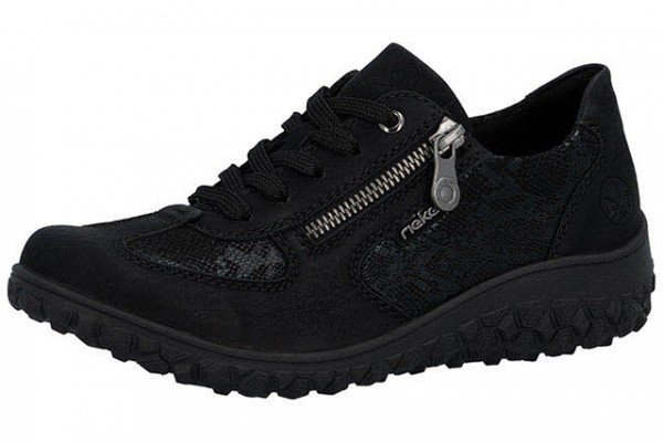 Rieker HWK Damen Halbschuhe schwarz