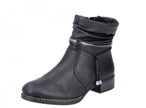 Rieker HWK Damen Stiefel SCHWARZ