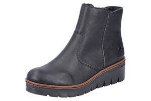 Rieker HWK Damen Stiefel SCHWARZ