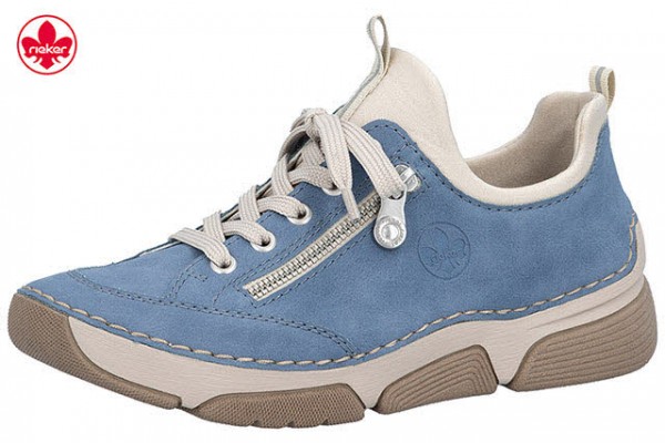 Rieker FSK Damen Halbschuhe BLAU