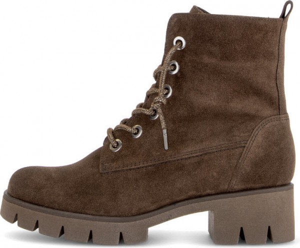 Gabor Fashion Schnürstiefeletten Braun Dunkelbraun