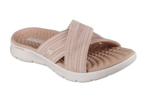 Skechers GO WALK FLEX SANDAL - IMPRESSED BEIGE