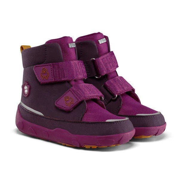 Affenzahn Vogel Winterstiefel Vegan Comfy Lila