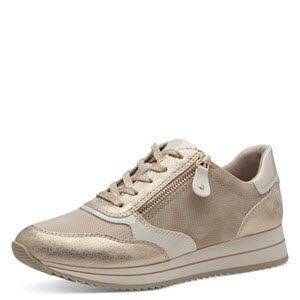 Jana Soft Line Women Lace-up BEIGE