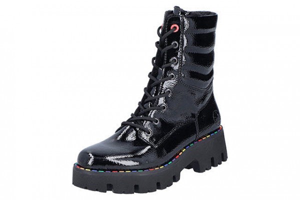 Rieker HWK Damen Stiefel SCHWARZ