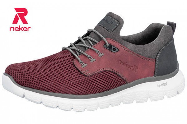 Rieker Evolution FSK Herren Halbschuhe ROT