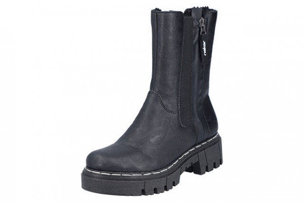 Rieker HWK Damen Stiefel SCHWARZ