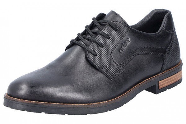 Rieker HWK Herren Halbschuhe SCHWARZ