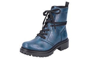 Rieker HWK Damen Stiefel Blau