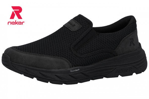 Rieker Sport FSK Herren Halbschuhe SCHWARZ
