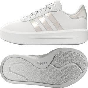 Adidas COURT PLATFORM,FTWWHT/FTWWHT/CBLACK Weiß
