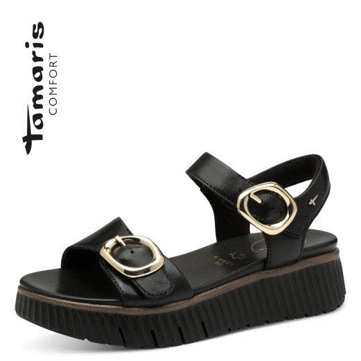 Tamaris Comfort Women Sandals SCHWARZ