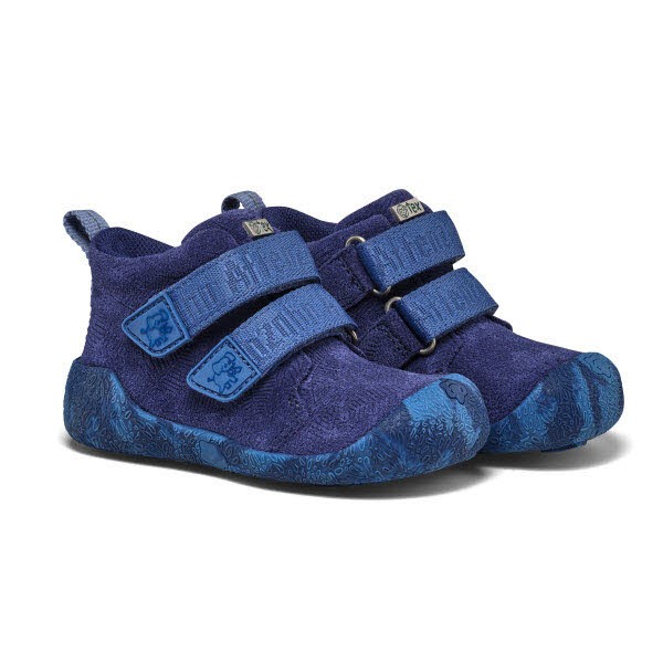 Affenzahn Lauflerner Leder Talky Elefant BLAU