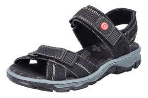 Rieker FSK Damen Sandalen SCHWARZ