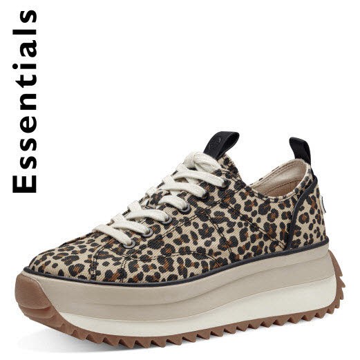 Tamaris Da.-Schnürer BEIGE/KOMBI