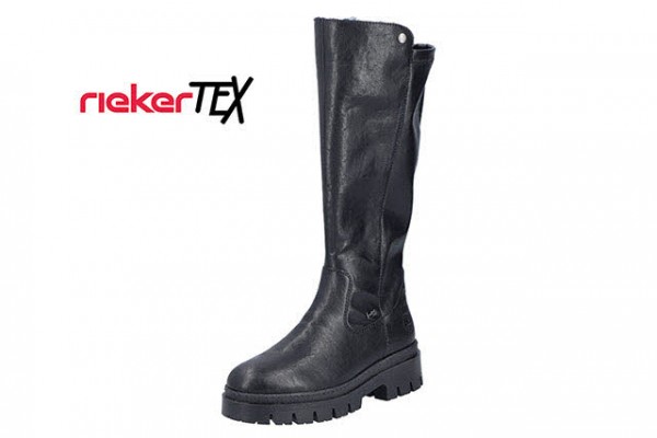 Rieker HWK Damen Stiefel SCHWARZ