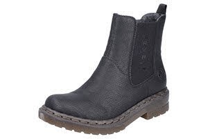 Rieker HWK Damen Stiefel schwarz