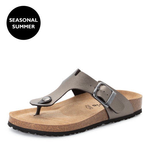 Tamaris Da.-Pantolette GRAU - Bild 1