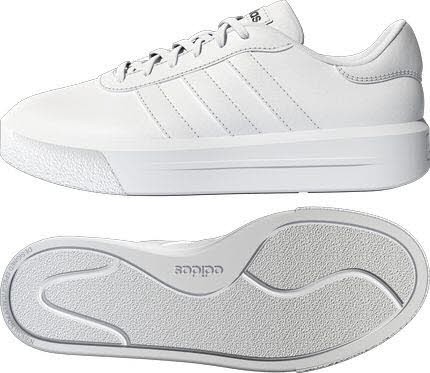 Adidas COURT PLATFORM Weiß