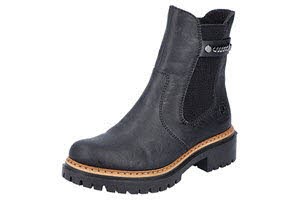 Rieker HWK Damen Stiefel SCHWARZ