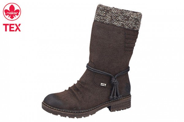 Rieker HWK Damen Stiefel Braun