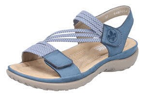 Rieker FSK Damen Sandalen BLAU