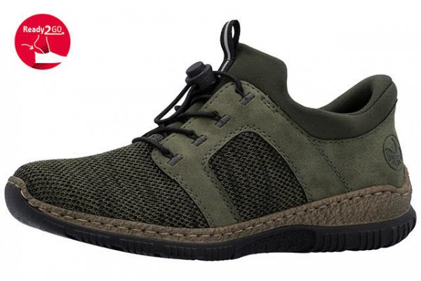 Rieker HWK Damen Halbschuhe GRÜN