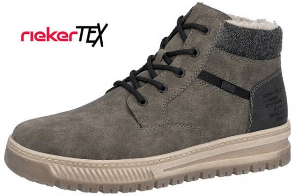 Rieker HWK Herren Stiefel GRAU